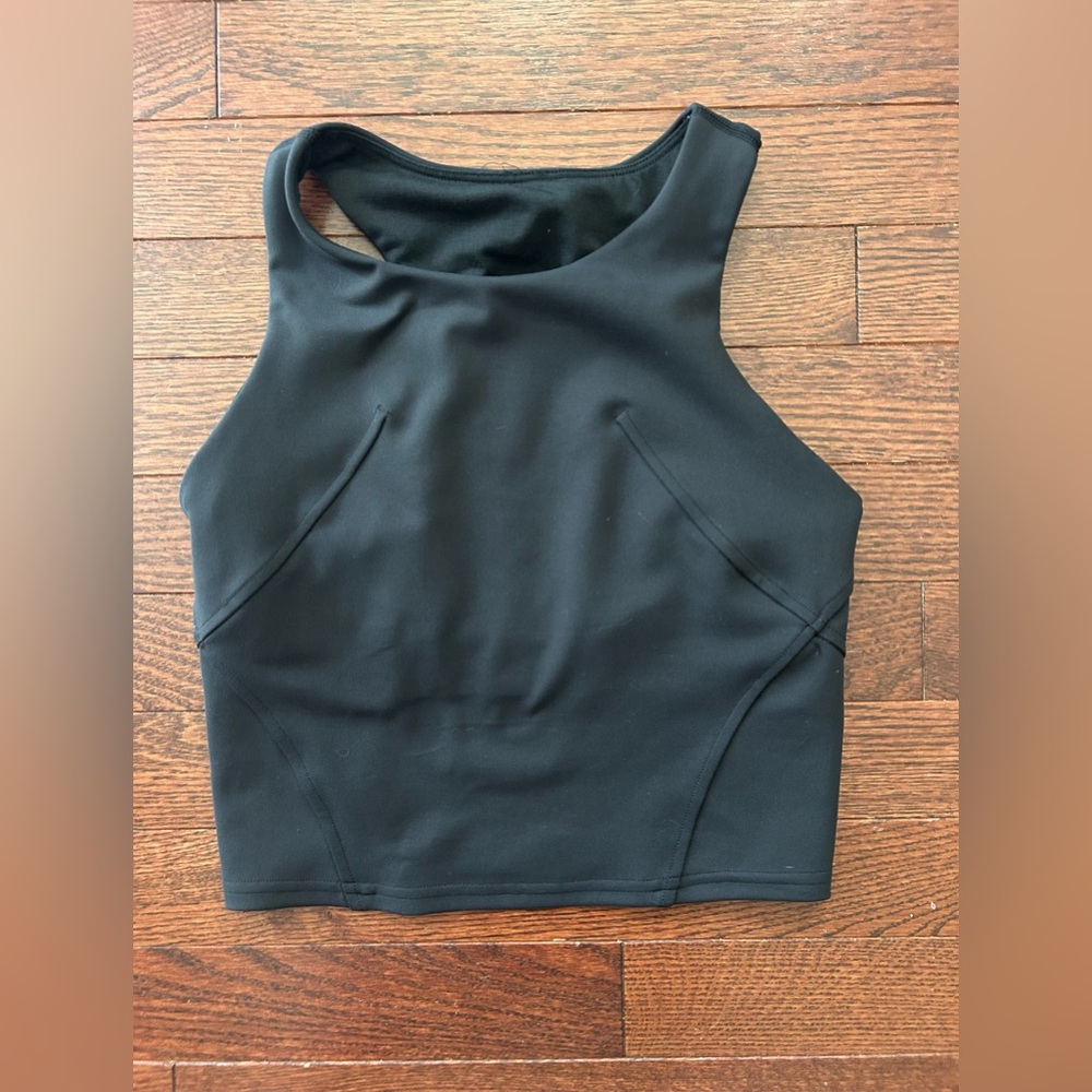 EUC lululemon Invigorate Training Tank Top Black Size 2